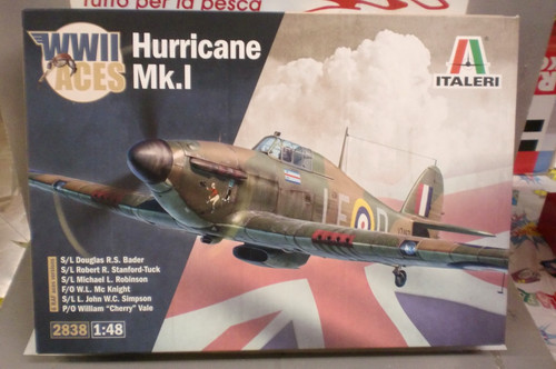 Italeri hurricane mk i - italeri, 1/48