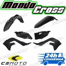 Kit plastiche CEMOTO Nero KAWASAKI KX F KXF 250 2021-2023!