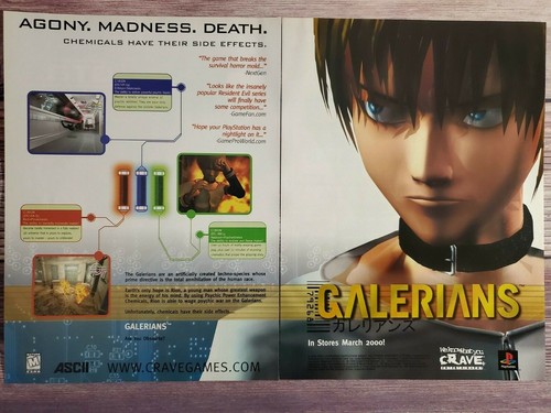 Galerians playstation ps1 - playstation, 1