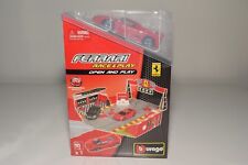 V 1:43 BBURAGO BURAGO OPEN AND PLAY RACE&PLAY FERRARI F40 F 40 ROSSO SIGILLATO