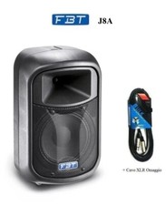 FBT JOLLY J8A 2V CASSA ATTIVA 200W BIAMPLIFICATA MONITOR 2 VIE 8"/1" 250W