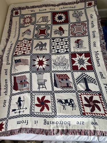 Arazzo cotone vintage lancio