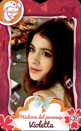Card violetta giochi - violetta, preziosi