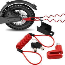 Lucchetto per Monopattino Elettrico, Catena Antifurto Moto, Accessori per Scoote