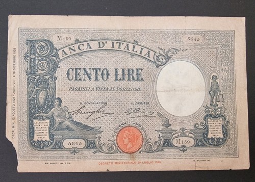 Cento 100 lire barbetti - 100,