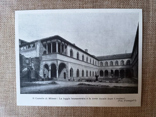 Loggia bramantesca corte - e,