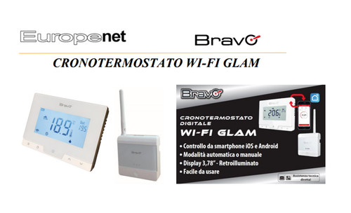 Cronotermostato ambiente fi - cronotermostato, wi-fi