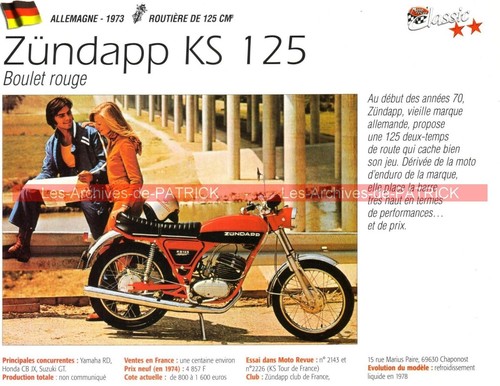 Zundapp 125 1973 - 125, (