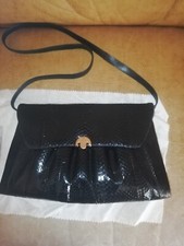 Borsa Vintage PIERRE CARDIN Paris In Vera Pelle Di Pitone 