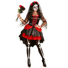 VESTITO CARNEVALE SPOSA DIA DE
