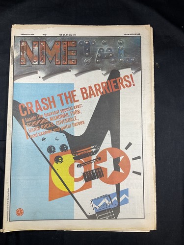 Nme magazine march 1984 - magazine, 3