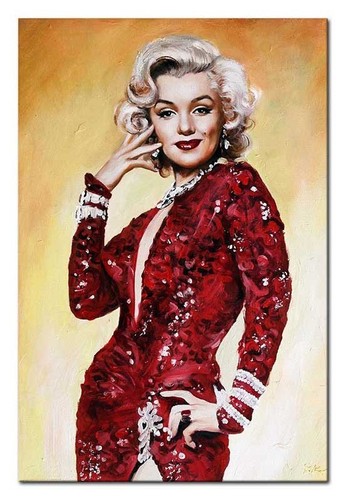 Marylin monroe 90x60cm - monroe,