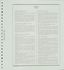 ITALIA 1998 FOGLI MARINI MODELLO KING USATO CON ALMANACCO 11 FOGLI MF62483