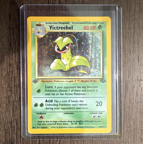 Pokémon tcg victreebel 64 - pokémon,