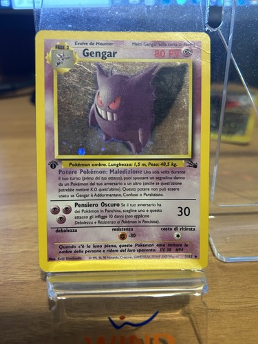 Gengar holo 1st - gengar,