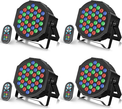 Pezzi rgb 72w par led - 4,