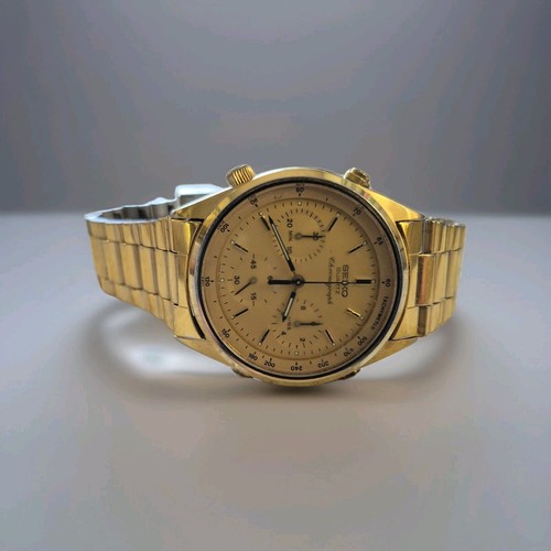 Seiko bond gold 7a28 - seiko,