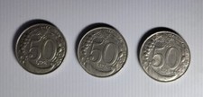  50 Lire 1996,98,99 Repubblica