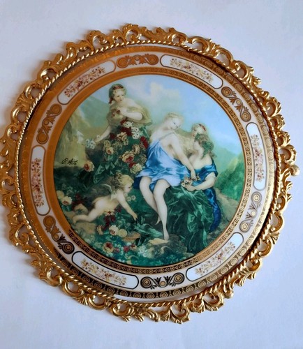 Quadro tondo ceramica - tondo,