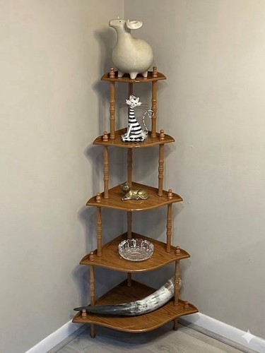 Scaffale angolare vintage - , 5