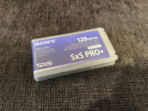 Sony sxs pro - sxs, pro+