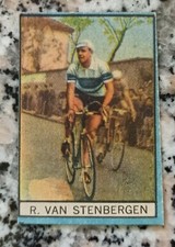 bh figurina cartonata nannina ciclismo cycling anni 50  r.van stenbergen