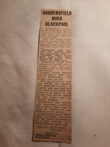 1970 huddersfield town - 1970/71, 3