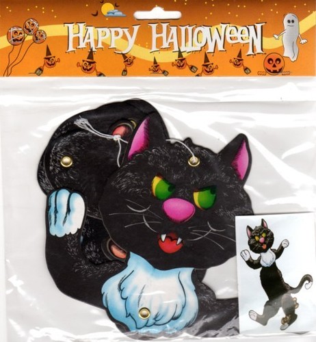 Gatto nero decorazione - nero,