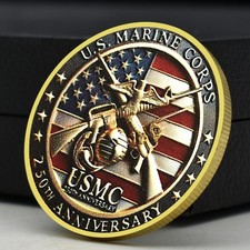 USMC 250° Anniversario Moneta