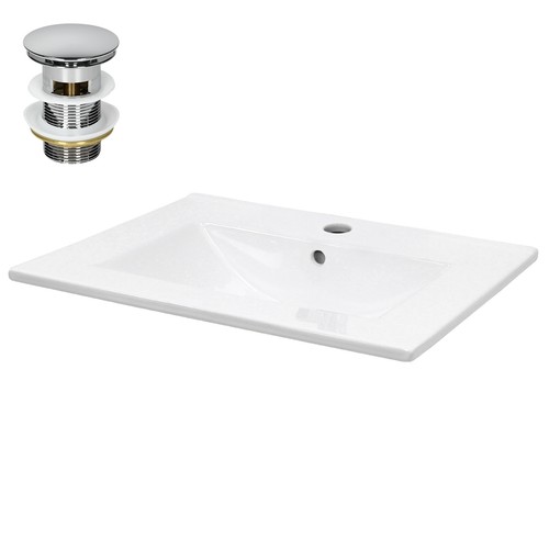 Lavabo ceramica con set - con,