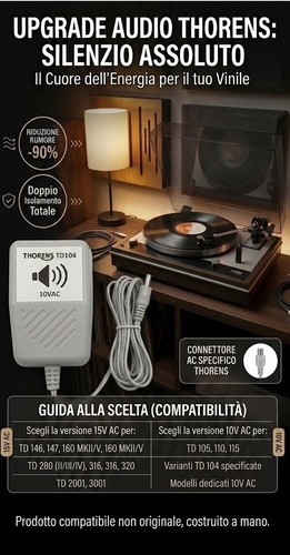 Alimentatore per thorens - alimentatore, td