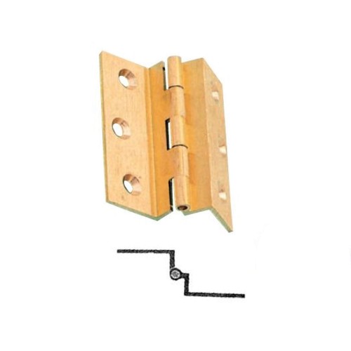 Cerniera ottone fresata doppia - cerniera,