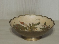 Ciotola smaltata cloisonne cinese antiquariato orientale