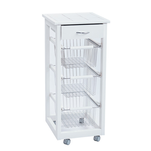 Carrello cucina slim legno - slim, in