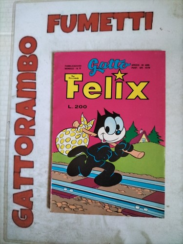 Gatto felix anno 1974 - gatto,