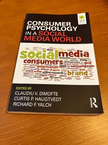 Consumer psychology a - consumer, in