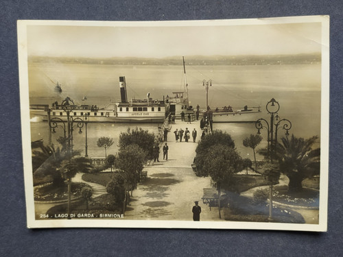 Cartolina sirmione - sirmione, (bs)