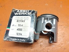 Pistone Asso 4552 2182 Rotax Swm 125 55.4 Cross Enduro