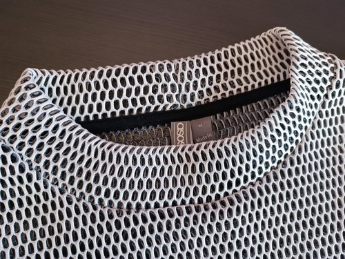 Maglia retata croppata asos - maglia,