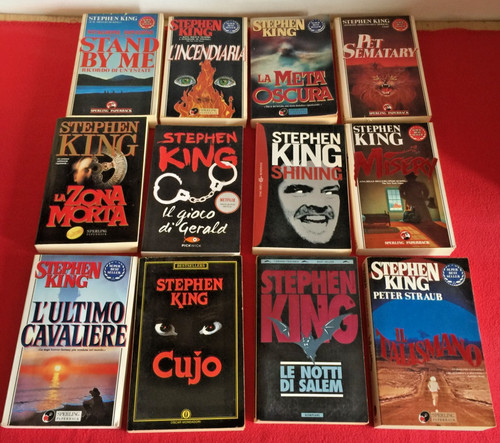 Lotto volumi stephen king - volumi,