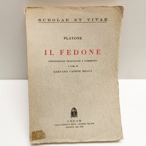 Fedone platone traduzione - il, fedone/platone/
