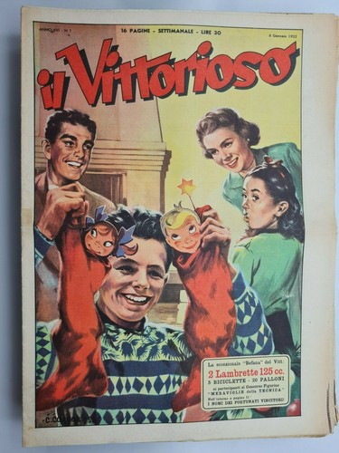 Rivista fumetti vittorioso - fumetti,