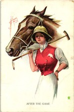 C. BARBER - "Donnina", Pretty  Lady - Cavallo, Horse - Sport: POLO - HL009