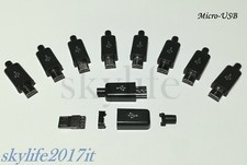 10pz Connettore MICRO USB 4PIN