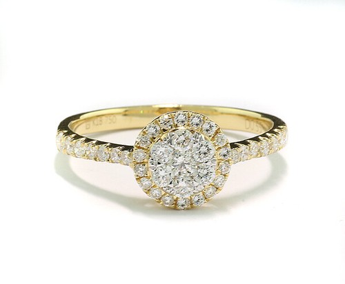 Anello oro giallo 750 con - in,