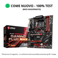 ? Scheda Madre MSI B450 GAMING PLUS MAX AM4 AMD Serie 1 2 3 4 5000 DDR4