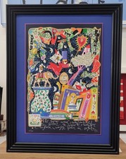 Francesco Musante Serigrafia Il giorno inizia dalle pagine dei libri...