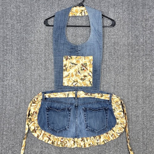 Grembiule denim riciclato