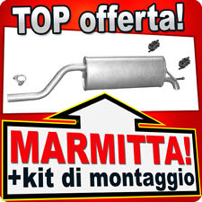 Silenziatore Posteriore per