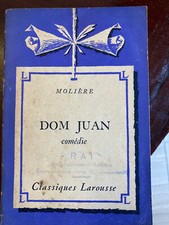 Molière Dom Juan Classique Larousse 1955
